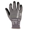 Proflex By Ergodyne Nitrile Coated CR Gloves, ANSI A4, Gray, Size L, 1 Pair 7043